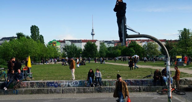 Der Berliner Mauerpark | Foto: abbilder